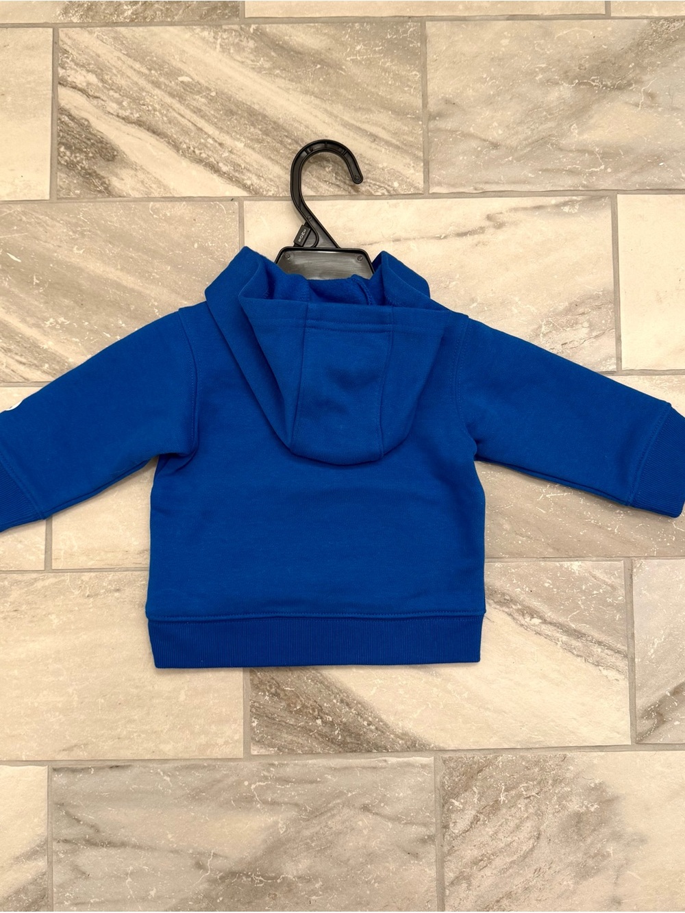 NWT Carhartt Baby Boy Blue Logo Quarter Zip Hoodie 3 Months - Picture 2 of 2